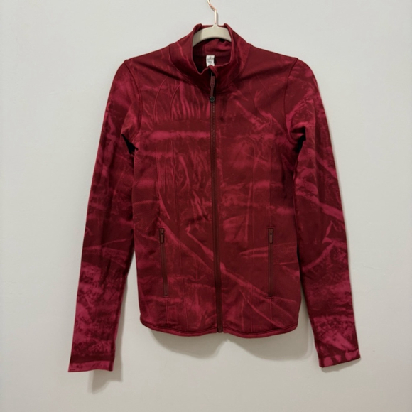 lululemon athletica Tops - Lululemon | Ebb to Street Define Jacket *Wash | Sz 8 | Stone Wash Chianti | EUC